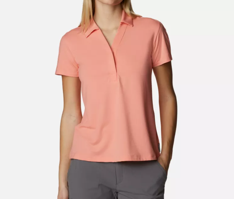 Firwood Camp II Polo - Taille S - Rose - T-shirt d'extérieur léger et respirant