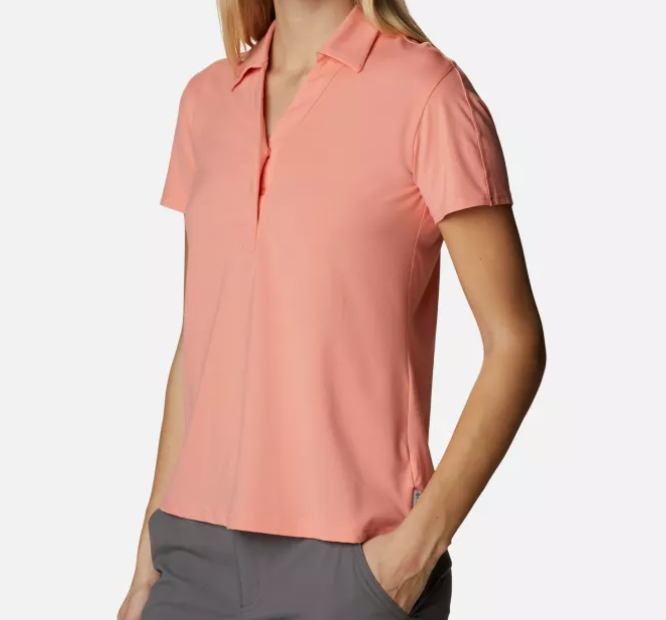 Firwood Camp II Polo - Taille S - Rose - T-shirt d'extérieur léger et respirant