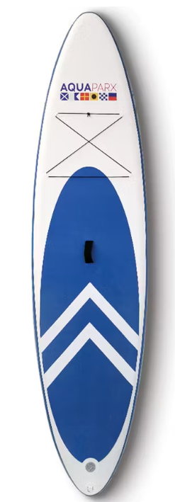 Aquaparx Inflatable SUP Board 330 cm White/Blue - Set complet avec pagaie et sac de transport