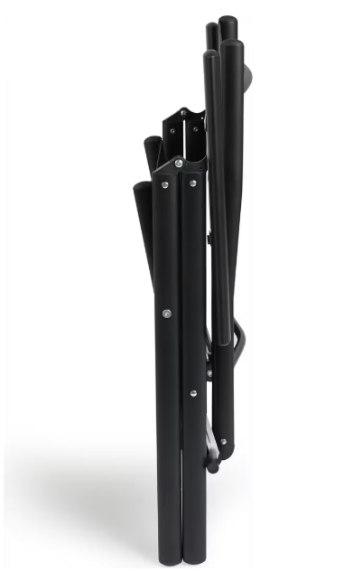 909 Chaises de jardin d'extérieur en aluminium - 66x55x107 cm - Gris - Lot de 2 - Pliables et réglables