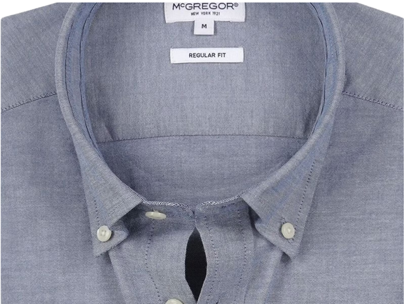 Chemise McGregor Stretch Oxford - Size S - Bleu Navy