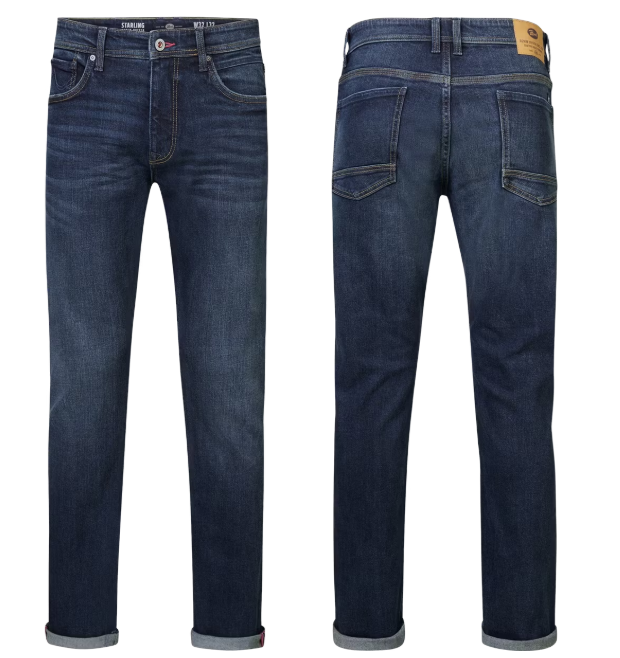 Jeans Petrol Industries Santiago Hommes - L34 L34 - Couleur : Foncé Usé
