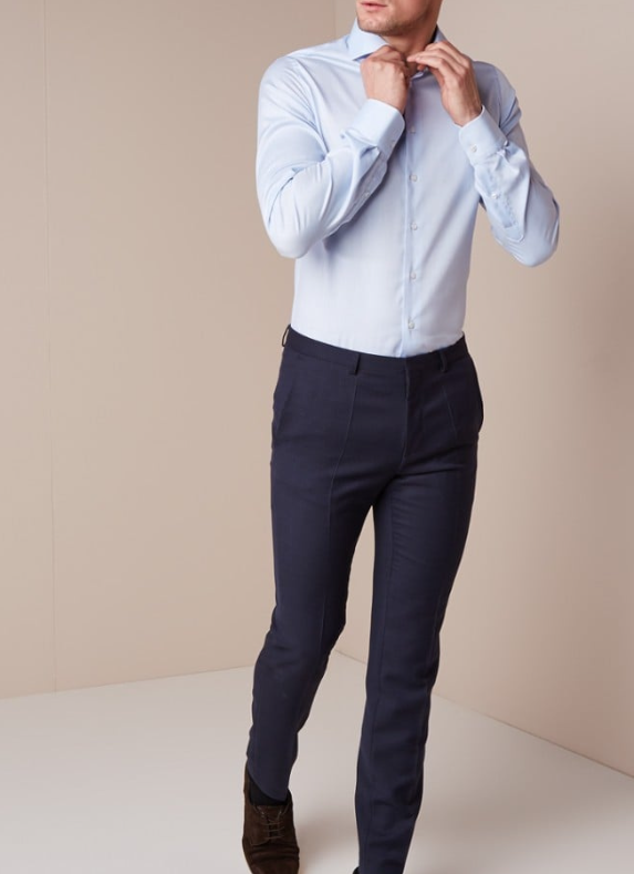 Chemise Navy Cutoway Chemise | Hommes - taille 39