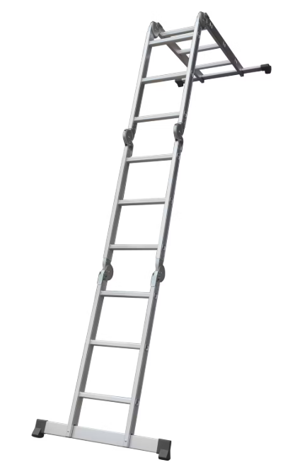 Batavia Aluminium Multifunction Ladder 4x3 échelons - Hauteur 165 cm | Hauteur de travail 339 cm - Compact 90x33.5x25 cm