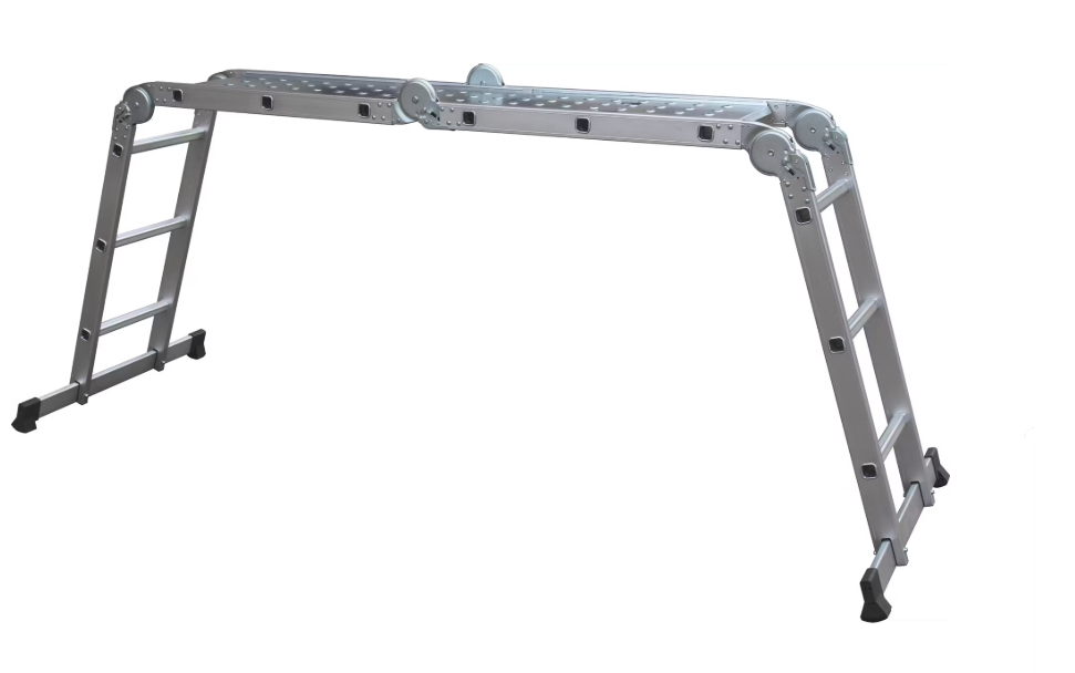 Batavia Aluminium Multifunction Ladder 4x3 échelons - Hauteur 165 cm | Hauteur de travail 339 cm - Compact 90x33.5x25 cm