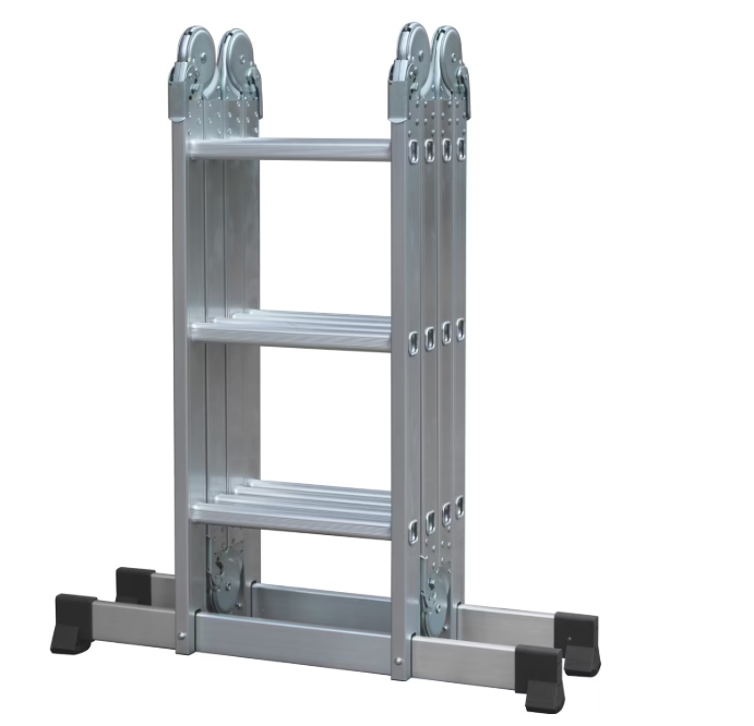 Batavia Aluminium Multifunction Ladder 4x3 échelons - Hauteur 165 cm | Hauteur de travail 339 cm - Compact 90x33.5x25 cm