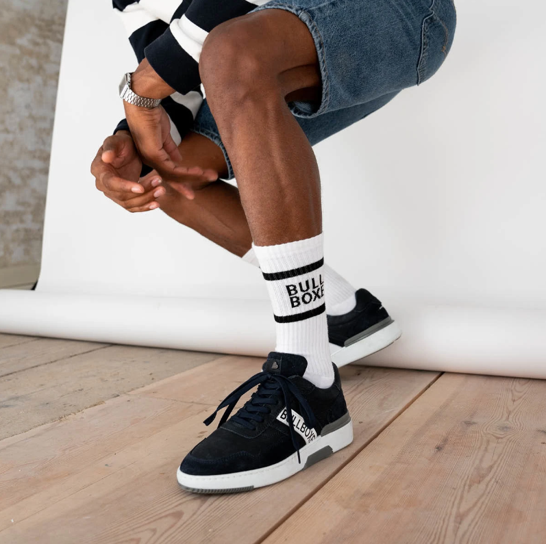 Chaussettes Bullboxer pour hommes - 2 paquets - Taille 39-42 - 75 % coton