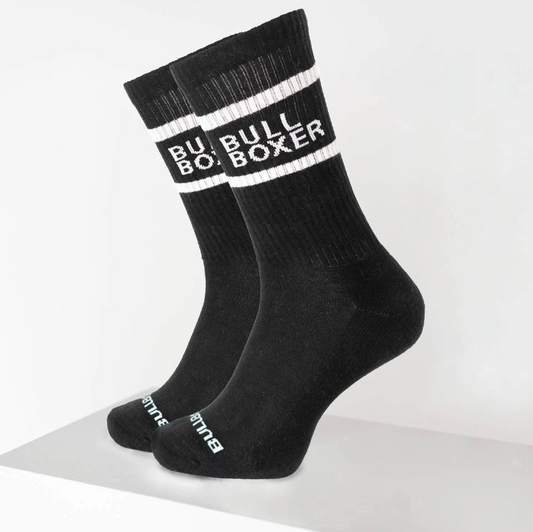 Chaussettes Bullboxer Hommes Noir 2-Pack | Taille 39-42 | Mélange de coton