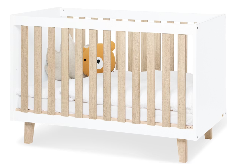 Lit d'enfant Pinolino Lumi Small Natural Oak | 120 x 60 cm