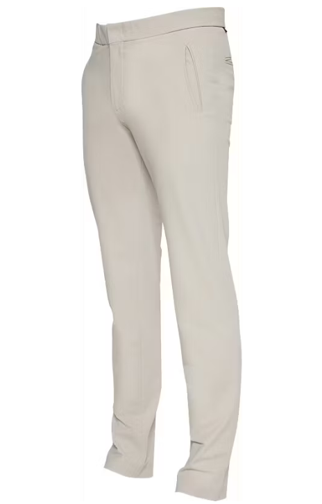 Pantalon de golf Vardecci Italy pour homme - Sand - Séchage rapide, infroissable et confortable - taille L