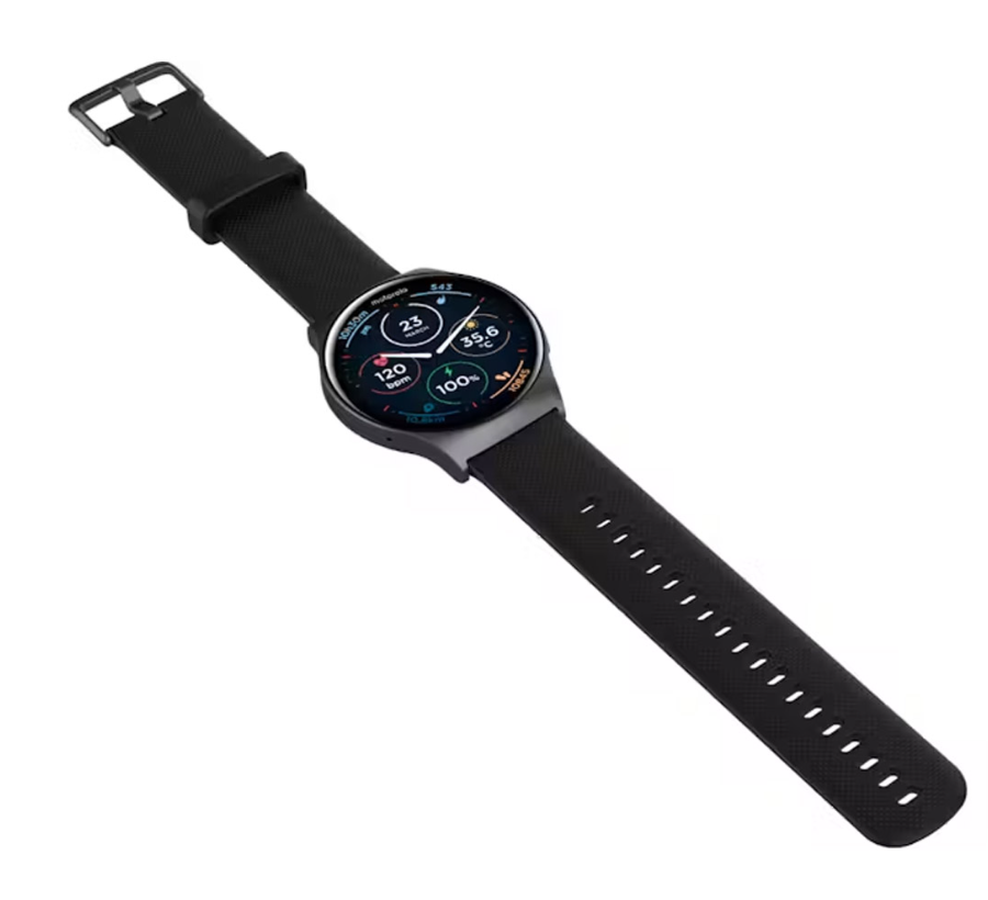 Motorola Moto Watch 120 Smartwatch 1.43" AMOLED - Noir