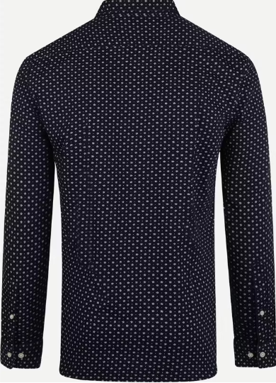 McGregor Indigo Shirt Men's Navy - Regular Fit - 100% Cotton - Size L