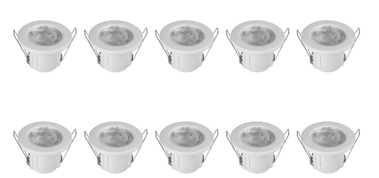 V-Tac VT-885 Spot encastré rond blanc 81,5 x 57 mm | Samsung LED | 5 W | 3000/4000 K | IP65