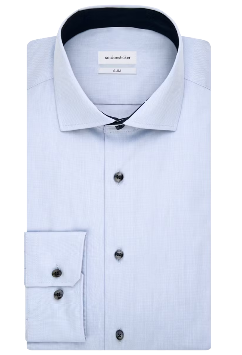 Seidensticker Spread Kent Business Shirt - 100 % coton - sans repassage - coupe cintrée ou régulière