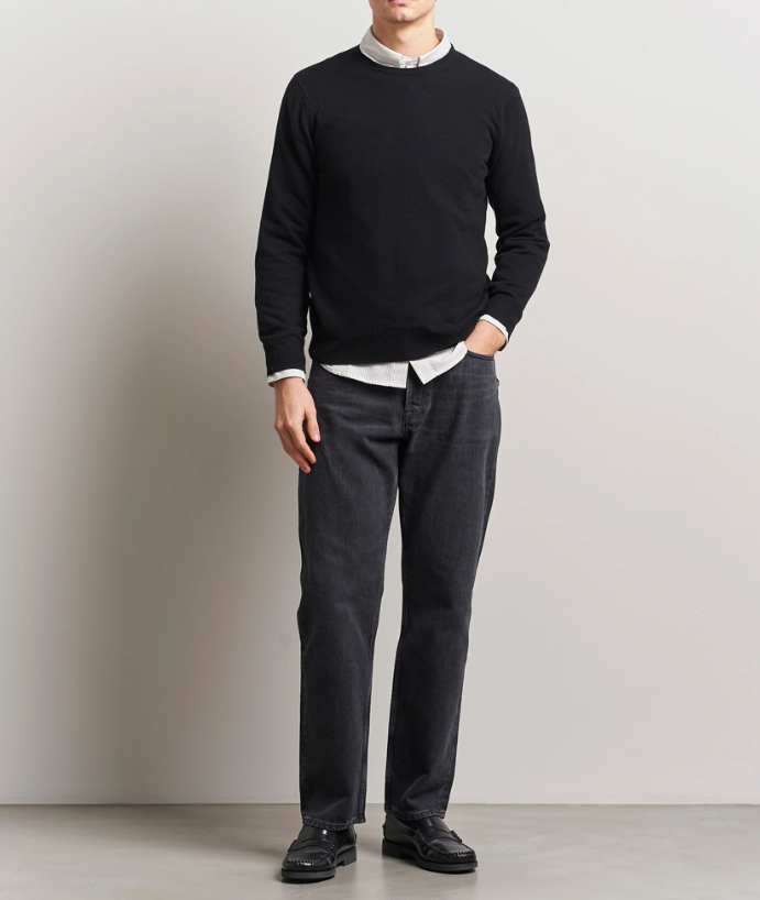 Samsøe Samsøe - Eddie Regular Fit Jeans - Black Bliz - Taille 30/32