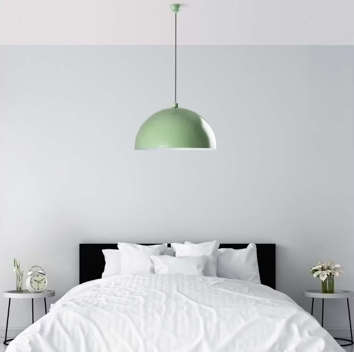opviq Kure 236 lampe suspendue - 60×35 cm - menthe - E27