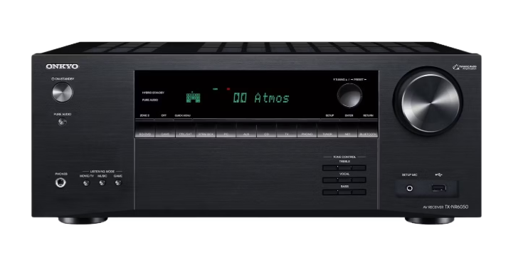 Onkyo TX-NR6050 - Amplificateur AV 7.2 canaux - 435×174×380 mm - noir