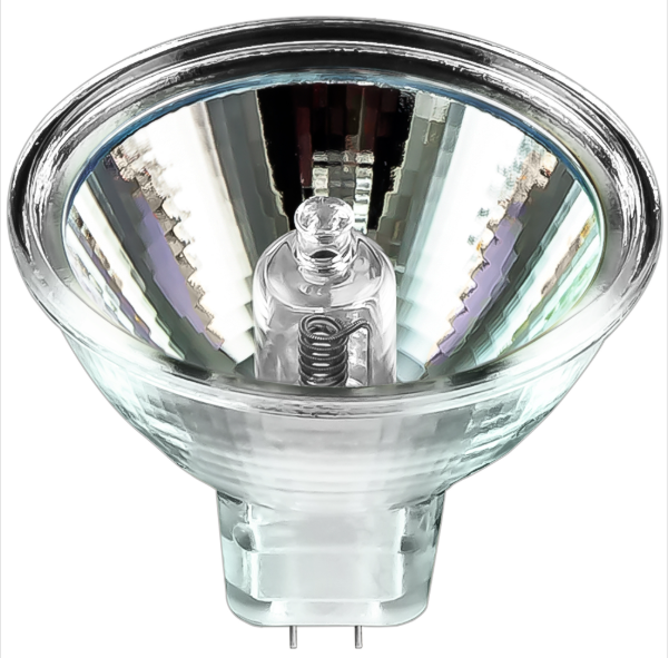 osram lampe halogène tungstène - 120V - 250W - MR16 - G5 - claire - 5.05 x 4.42 cm
