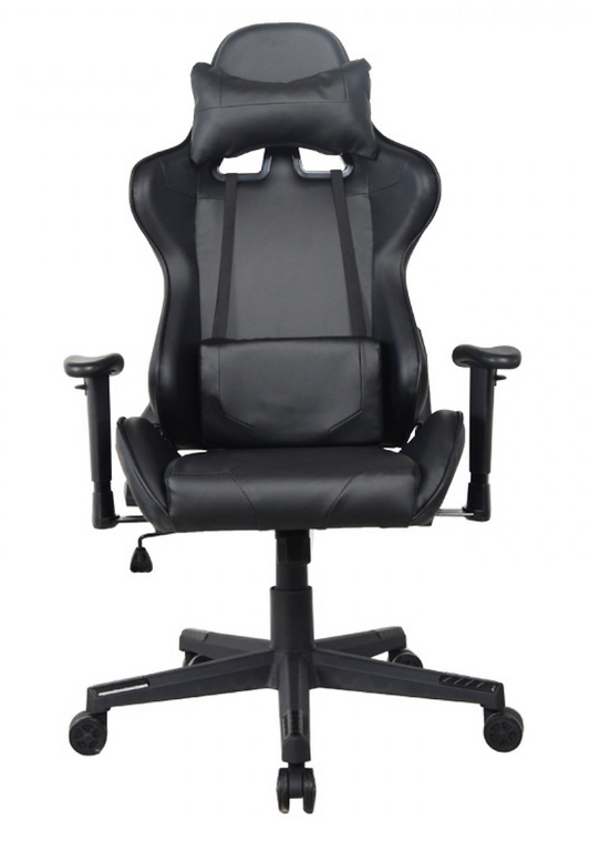 VDD HUKY1000 ZWART Chaise de jeu - noir - 120-130 cm de haut, 72 cm de large, 68 cm de profondeur