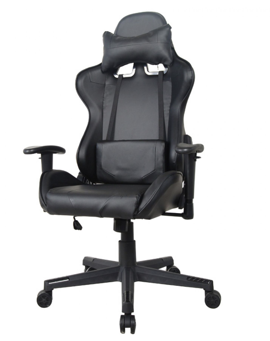 VDD HUKY1000 ZWART Chaise de jeu - noir - 120-130 cm de haut, 72 cm de large, 68 cm de profondeur