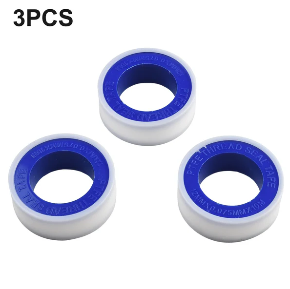 Onetools Ruban téflon - double face - 3 pièces -12mm x 10m