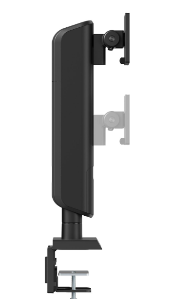 VDD LUMLDT70-C01 Bras pour moniteur - Noir - 71x18x20 cm - Support de moniteur ergonomique à pince