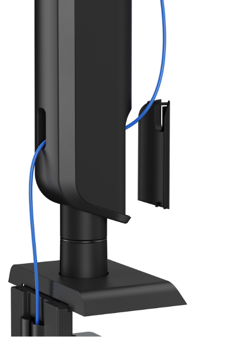 VDD LUMLDT70-C01 Bras pour moniteur - Noir - 71x18x20 cm - Support de moniteur ergonomique à pince
