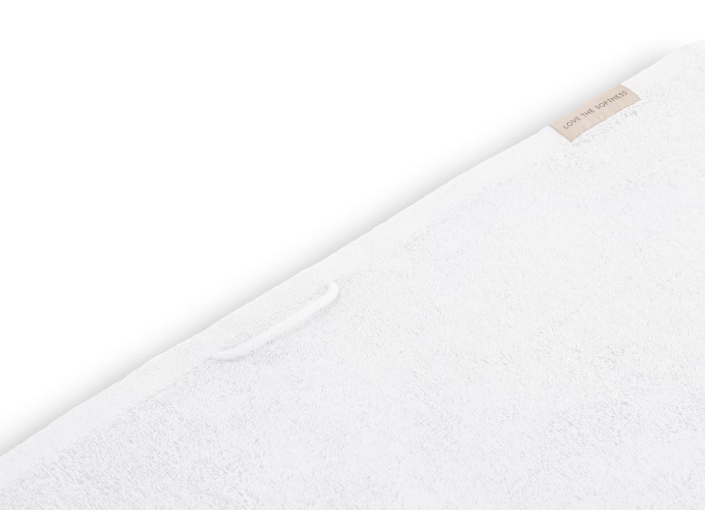 Serviettes en coton doux Walra - 10 pièces - 50 x 100 cm - 550 g/m² - blanc