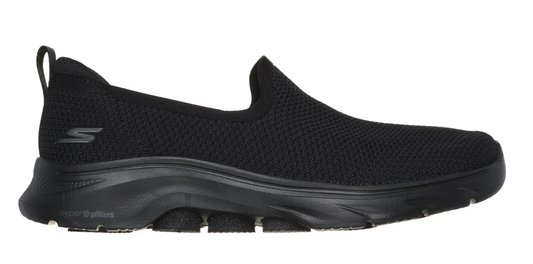 Skechers Go Walk 7 Ivy ladies - chaussure confortable - noir - taille 40