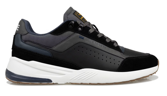 PME Legend Noselifter Sneakers Hommes - Noir - Taille 45 - Sporty Multimaterial Comfort