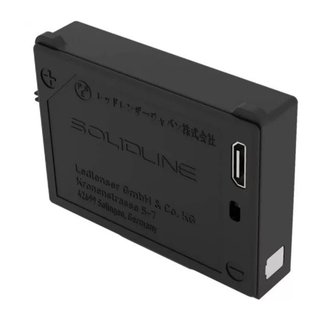 Ledlenser Solidline pack batterie lithium-ion 850 mAh - compatible avec SH2, SH3, SH5 - léger