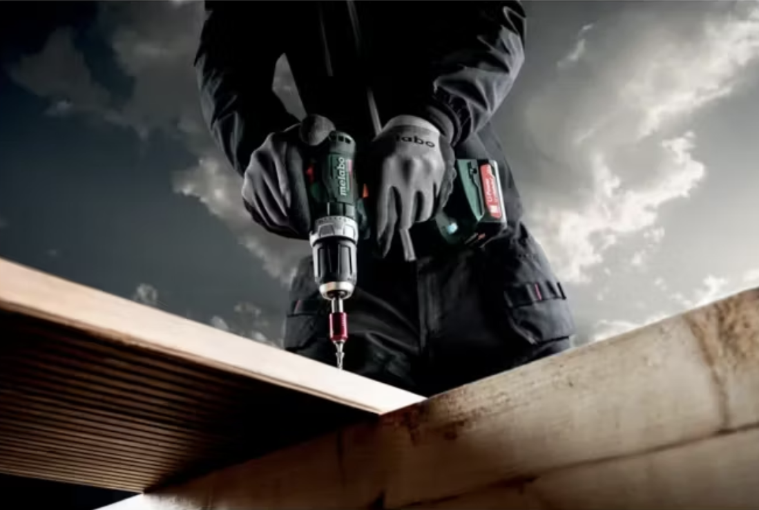 Metabo Perceuse à percussion sans fil 12V PowerMaxx - Compact - Coffret plastique