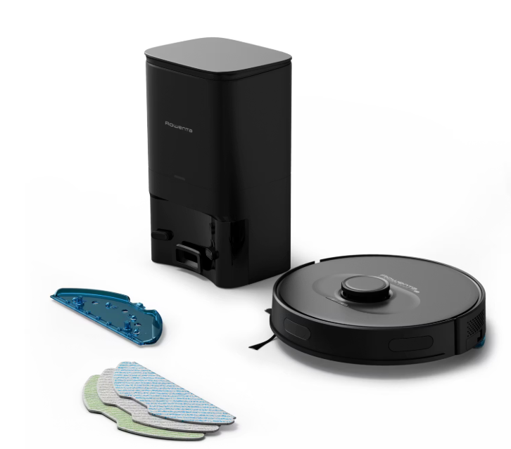 Rowenta X-Plorer Series 75 S RR8595 - Aspirateur robot avec station de vidange automatique, navigation laser et fonction balayage