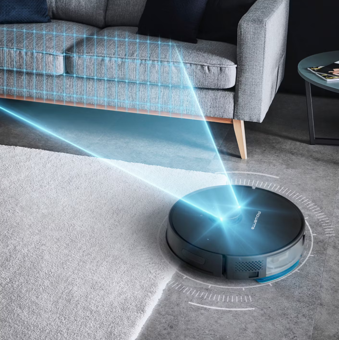Rowenta X-Plorer Series 75 S RR8595 - Aspirateur robot avec station de vidange automatique, navigation laser et fonction balayage