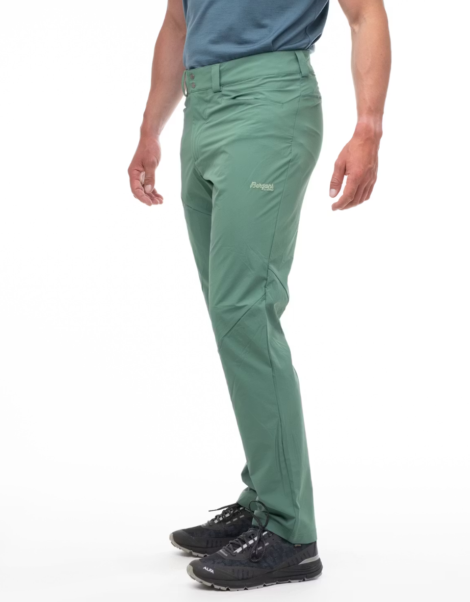 Bergans Vandre Light Softshell Trousers Hommes Vert Jade foncé Taille 56