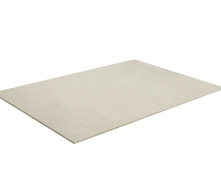 tectake Tapis Soft Zone - poils courts - extra doux - beige - 200 × 290 cm