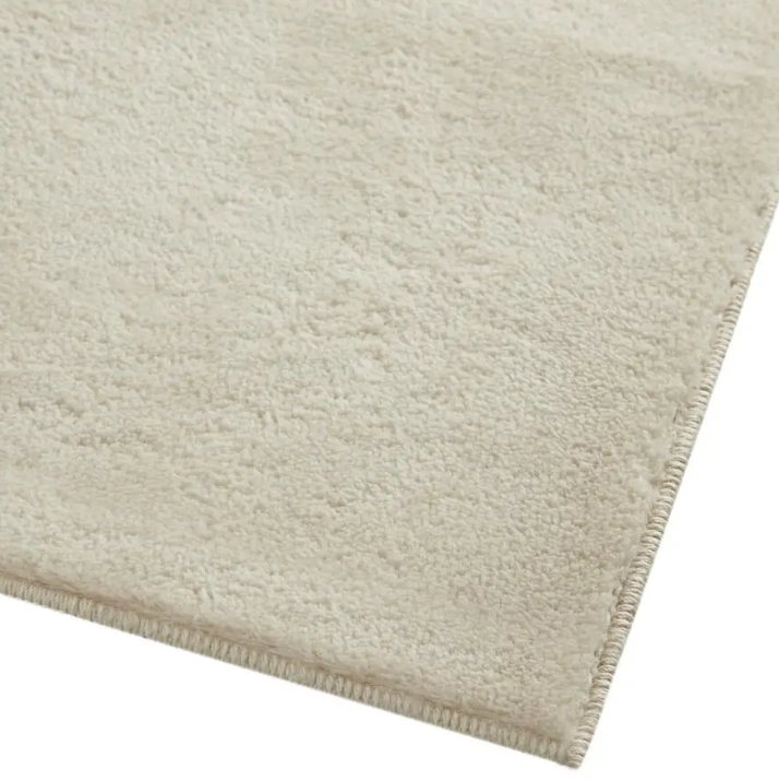 tectake Tapis Soft Zone - poils courts - extra doux - beige - 200 × 290 cm
