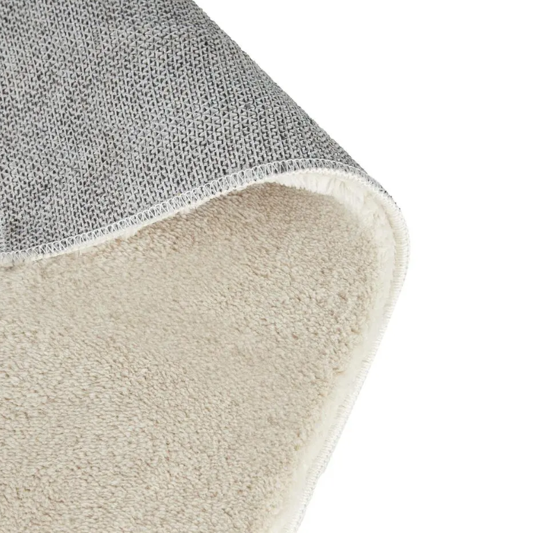 tectake Tapis Soft Zone - poils courts - extra doux - beige - 200 × 290 cm