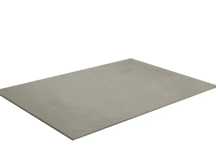 tectake Tapis Soft Zone - poils courts - extra doux - sable - 200 × 290 cm