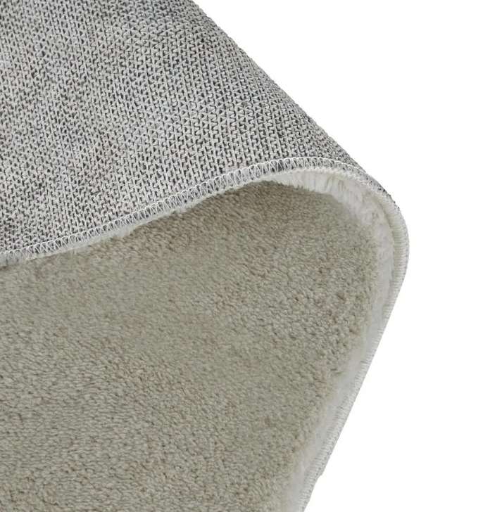 tectake Tapis Soft Zone - poils courts - extra doux - sable - 200 × 290 cm