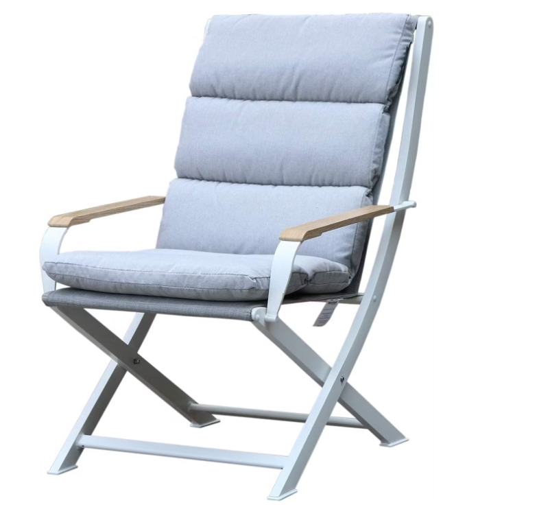 Westfield Outdoors Chaise longue Amber avec ottoman 73,5 x 63 x 90 cm - bleu clair