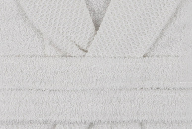 Capa Home peignoir de luxe coton 360 gr/m² - blanc - taille XXL - unisexe