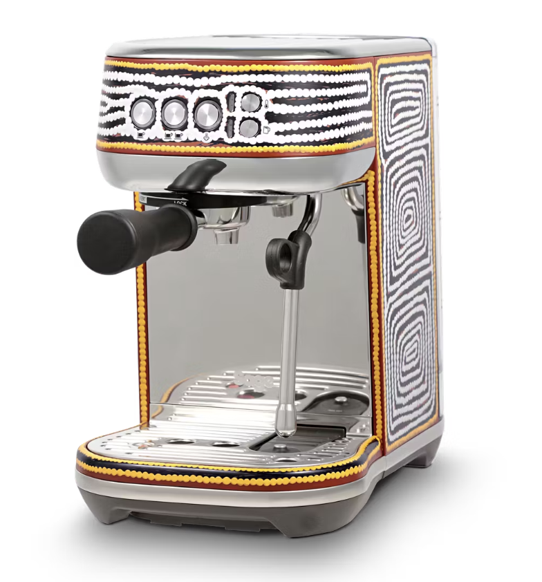 Sage - Machine à espresso semi-automatique - réservoir d'eau de 1,9 l et moussoir à lait automatique - 3 secondes de chauffe et pré-infusion - pour la qualité Barista à la maison - Tingari en acier inoxydable