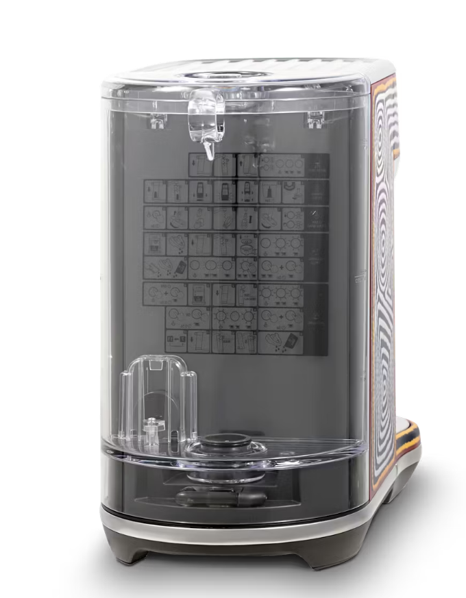 Sage - Machine à espresso semi-automatique - réservoir d'eau de 1,9 l et moussoir à lait automatique - 3 secondes de chauffe et pré-infusion - pour la qualité Barista à la maison - Tingari en acier inoxydable