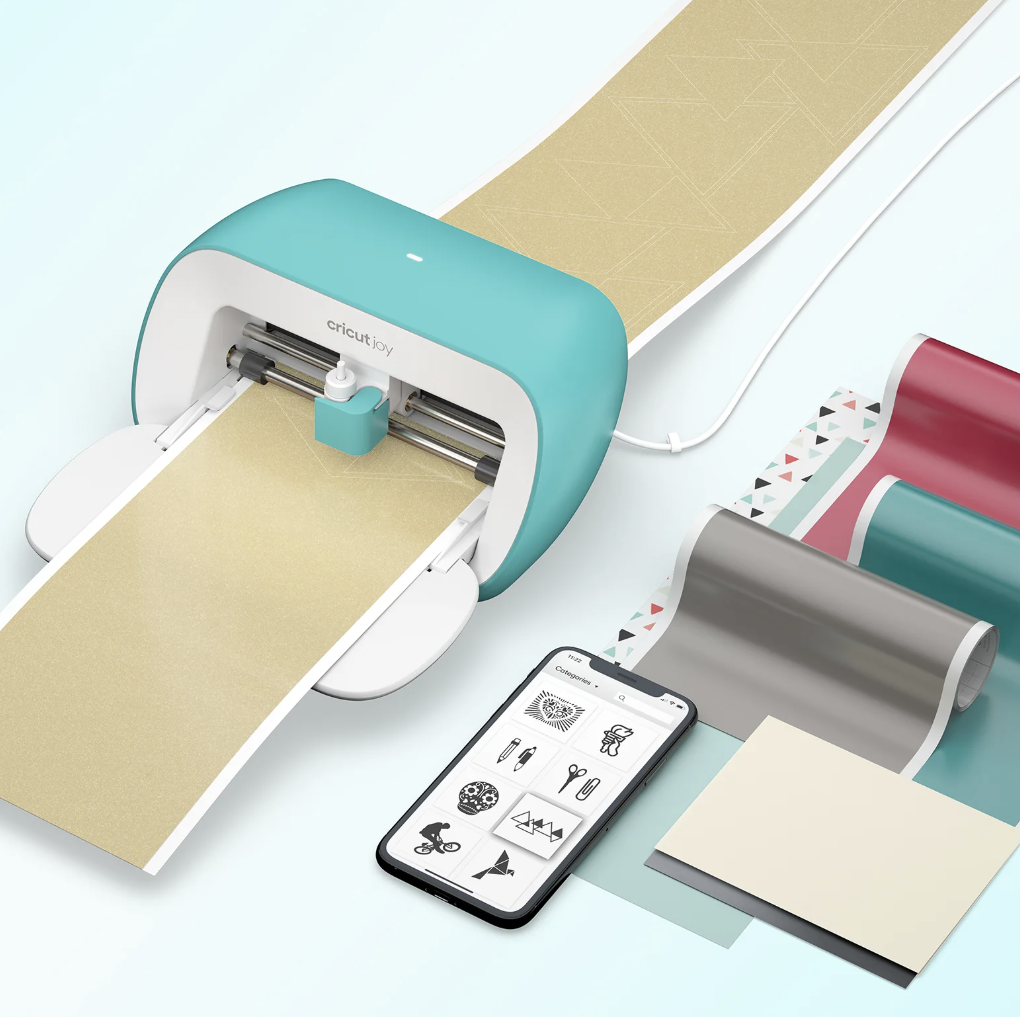 Cricut Joy Cutting plotter - Machine compacte à découper et à écrire - 21,4 x 13,8 x 10,8 cm - Multicolore