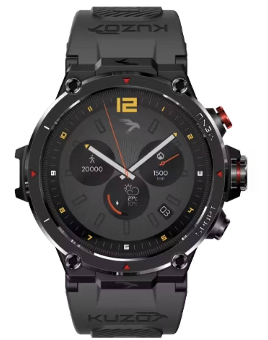 Smartwatch Veho Kuzo II FS-2 Sport avec GPS - Noir