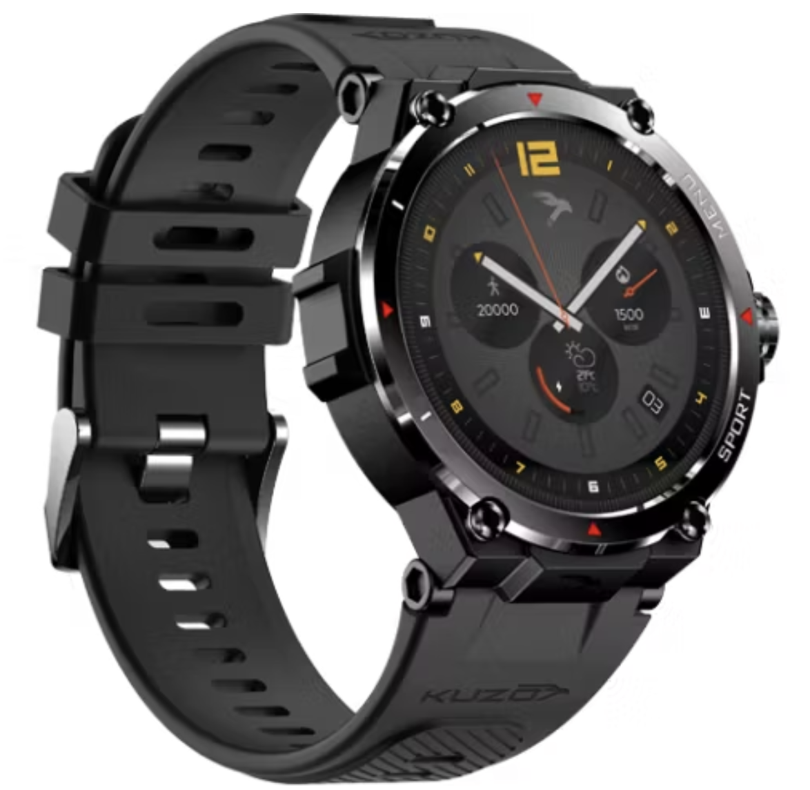 Smartwatch Veho Kuzo II FS-2 Sport avec GPS - Noir