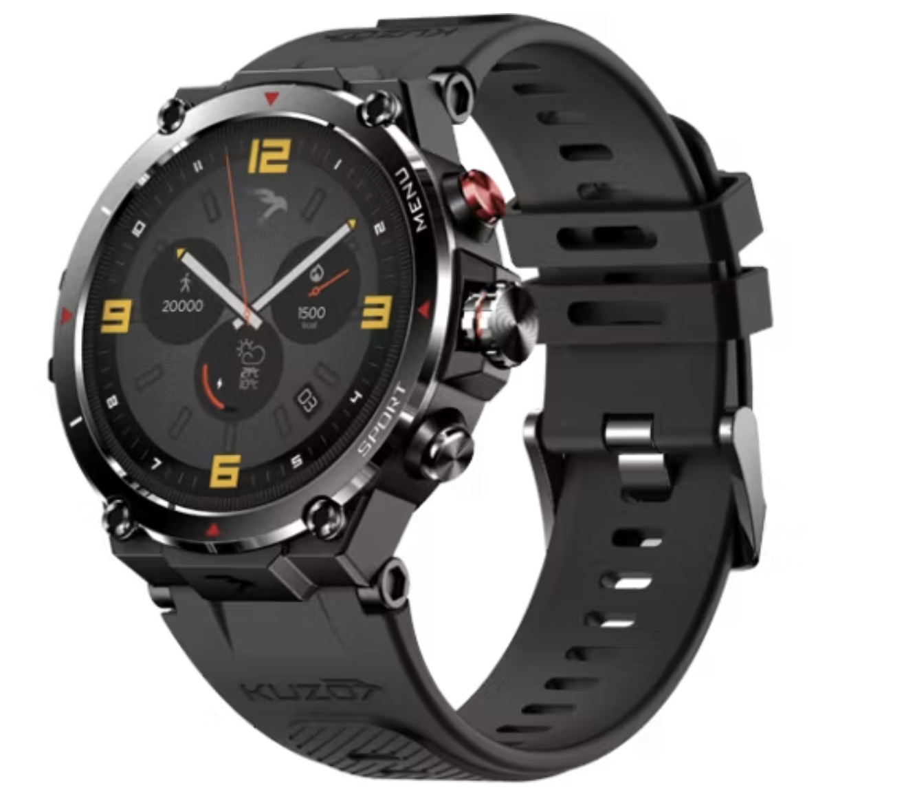 Smartwatch Veho Kuzo II FS-2 Sport avec GPS - Noir