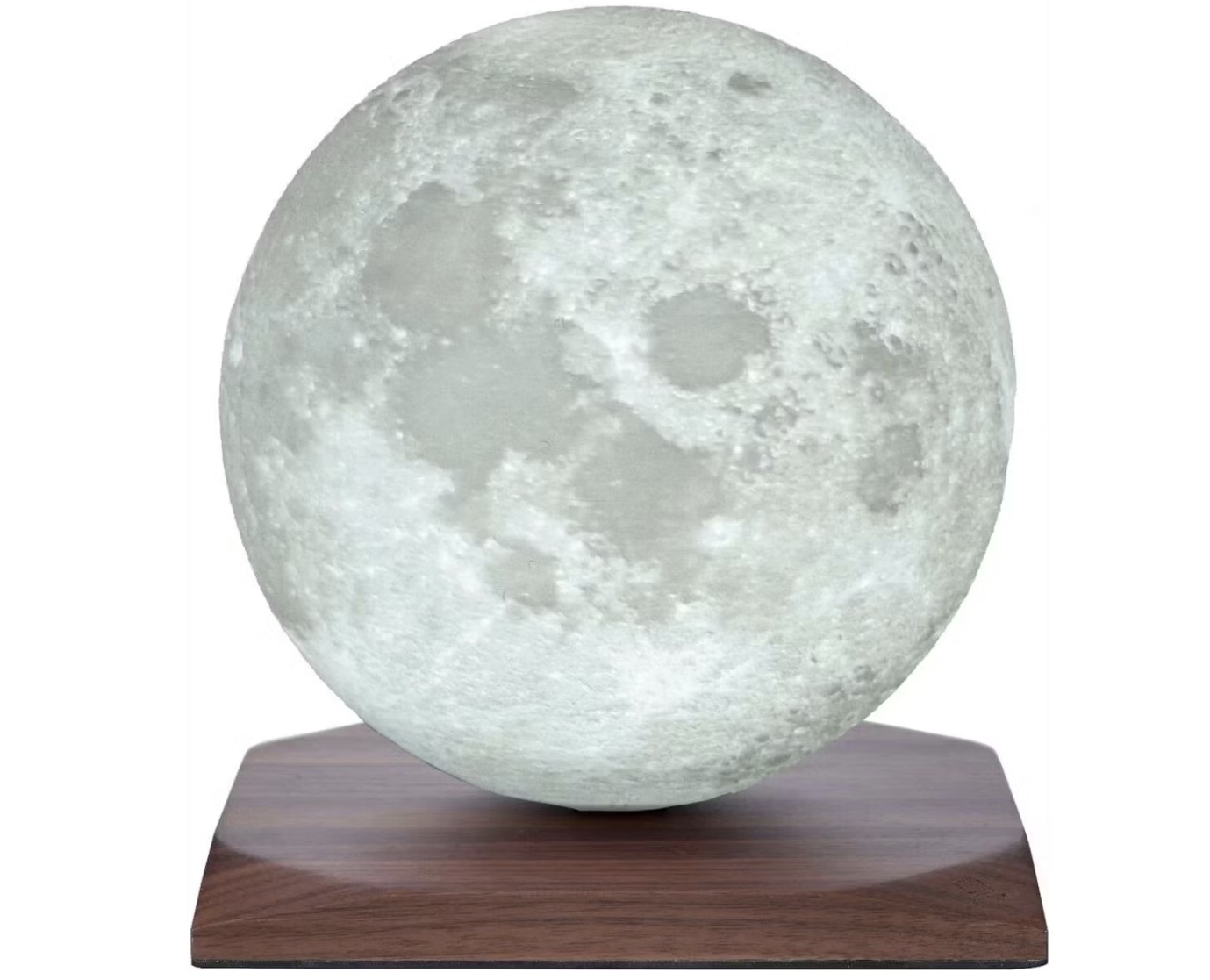 Gingko Design Smart Luna Spin Lamp Large - lampe lune flottante - Ø18 x 20 cm