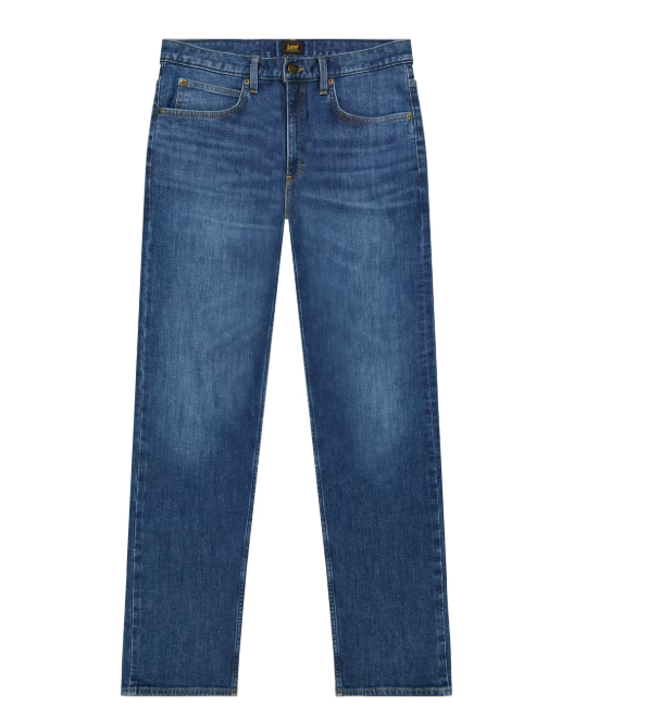 Lee West Regular Jeans - Hommes - Denim selvedge authentique - Lavage Richter foncé